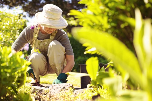 Professionals performing garden clearance in Putney